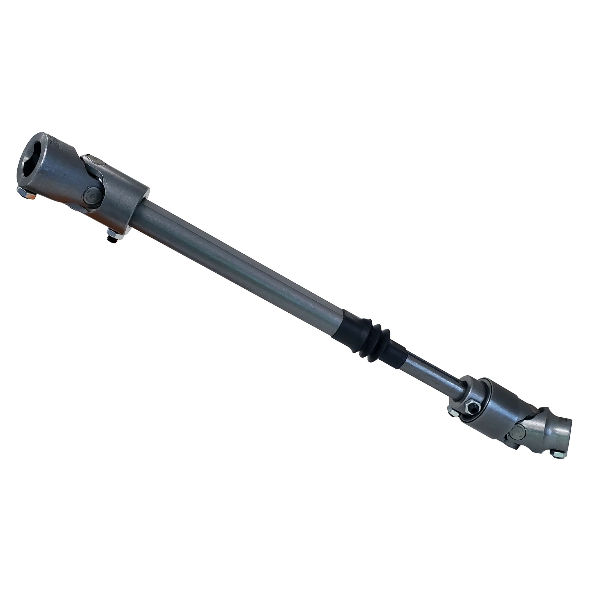 Borgeson - Steering Shaft - P/N: 000315 - 1978-1988 GM G-Body and 1982-1992 F-Body telescopic steel steering shaft. Connects from factory column to steering box. Includes one billet universal joint and vibration reducer universal joint.