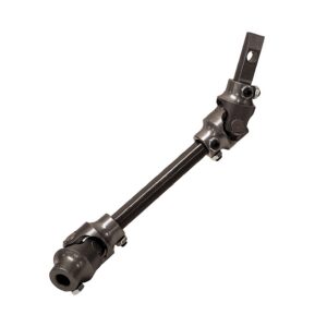 Borgeson - Steering Shaft - P/N: 000655 - 1979-1993 Mustang Steering Shaft. Steel. Connects from OEM column to manual steering rack.  Without vibration reducer.