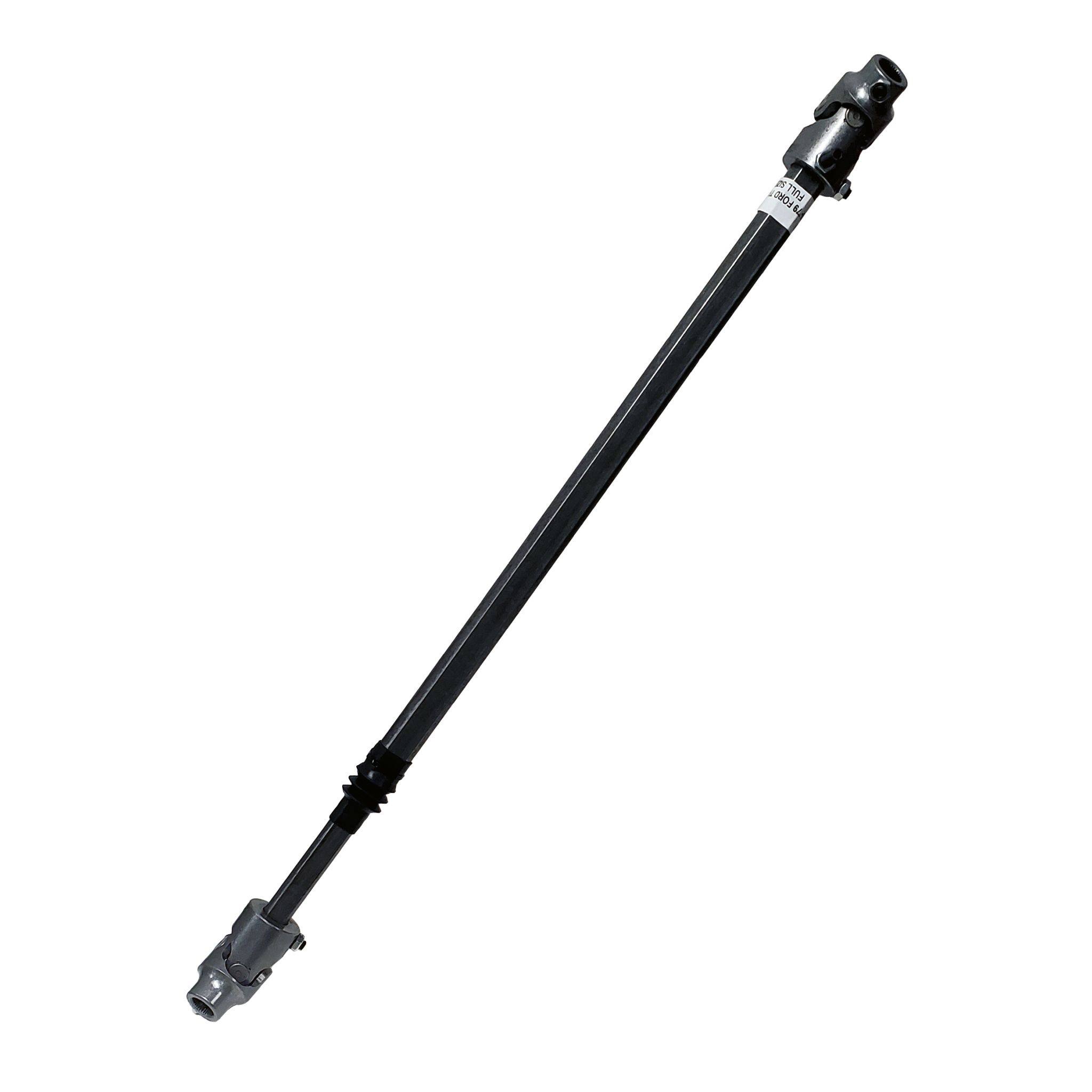 Borgeson - Steering Shaft - P/N: 000970 - 1970-1979 Ford truck heavy duty telescopic steel steering shaft. Connects from factory column to steering box. Extreme duty with two billet steel universal joints.