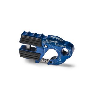 ULTRAHOOK WINCH HOOK WITH SHACKLE MOUNT -- BLUE
