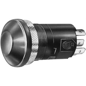 Hazard Flasher Switch - Push Type - Red 12V