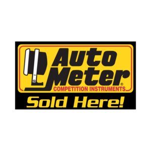 AUTOMETER SOLD HERE STORE FRONT WINDOW CLING