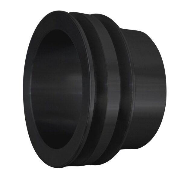 Chrysler Performance Ratio V-Belt Crankshaft Pulley, Black (2V)