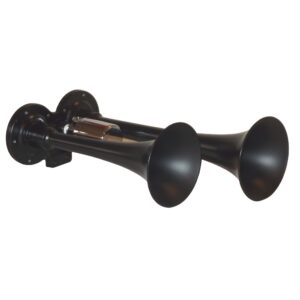 Kleinn Air Horns - 101 - Black Compact Dual Horn