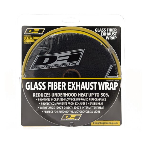 DEI 10108 Black Glass Fiber Exhaust Wrap 2" x 50' 010108