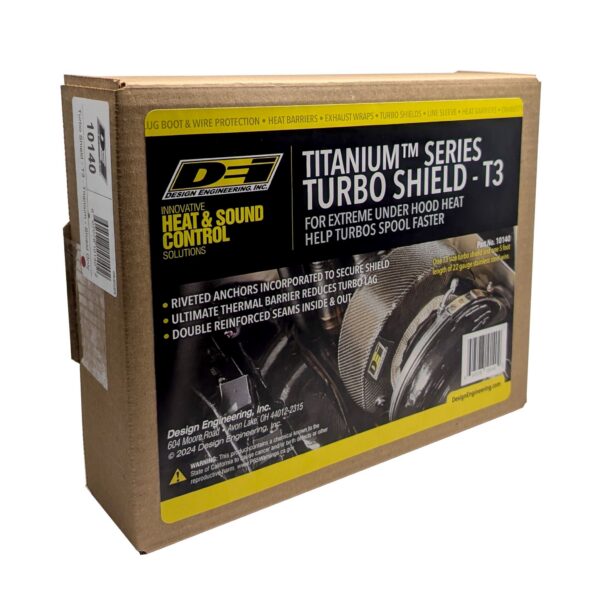 DEI 10140 Titanium Turbo Shield/Blanket T3 Shield 010140