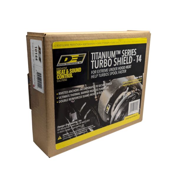 DEI 10144 Titanium Turbo Shield/Blanket T4 Shield 010144