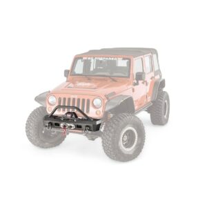 ELITE STUBBY FRONT BUMPER JEEP JK WITH GRILLE GUARD