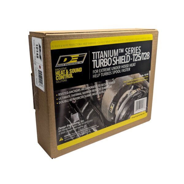 DEI 10148 Titanium Turbo Shield/Blanket T25/T28 Shield 010148