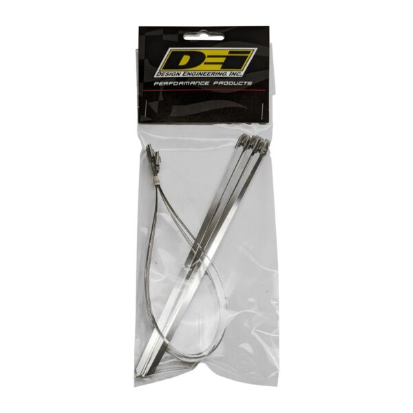 DEI 10205 Stainless-Steel Locking Ties 8" + 14" Pack 010205