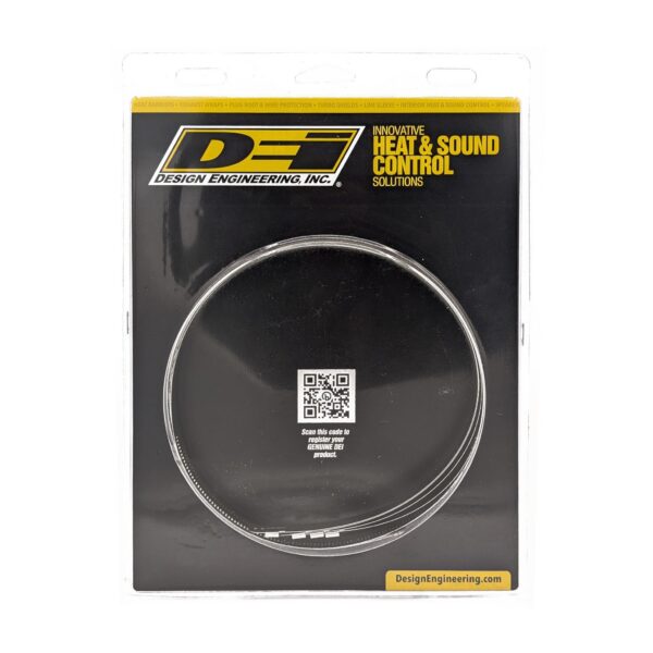 DEI 10217 Stainless-Steel Positive Locking Ties 12mm x 40" (4-Pack) 010217