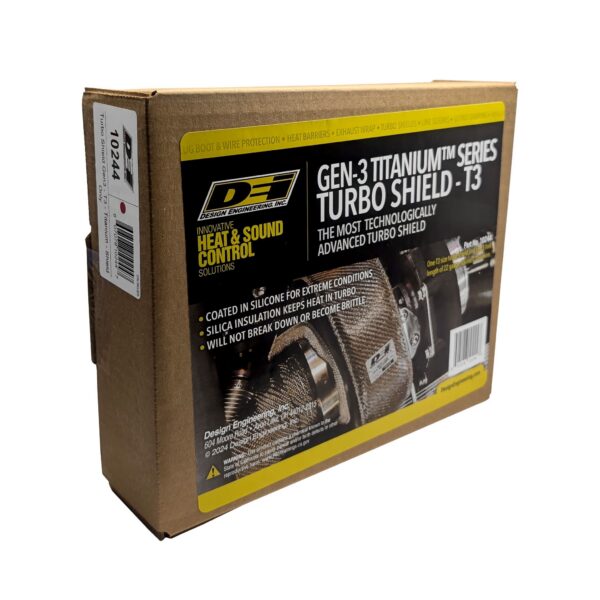 DEI 10244 Titanium Turbo Shield/Blanket GEN-3 T3 Shield 010244