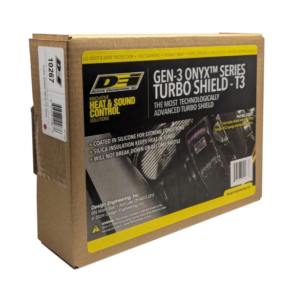 DEI 10267 Onyx Series Turbo Shield/Blanket GEN-3 T3 Shield