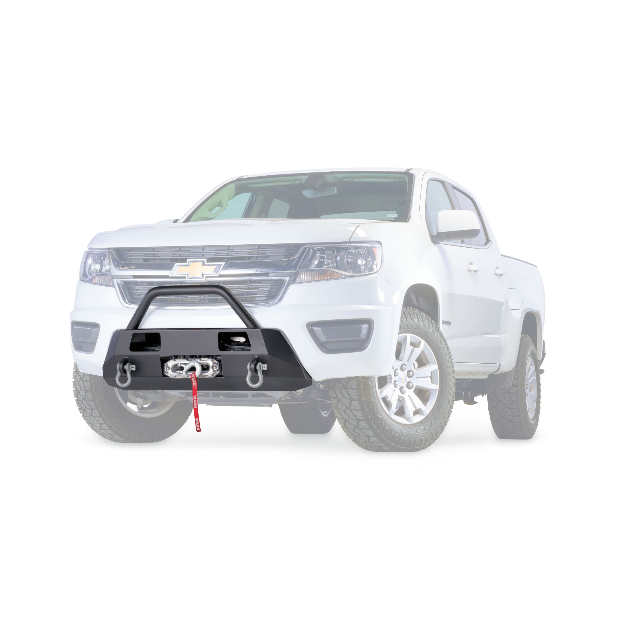 SEMI-HIDDEN WINCH MOUNT FOR CHEVROLET COLORADO