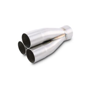 3-1 Merge Collector, 1.875" Inlet I.D.; Merge O.D. - 2.25"; Outlet O.D. - 2.50"