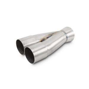 2-1 Merge Collector, 1.75" Inlet I.D. x 2.25" Outlet O.D., 8.00" Overall Length