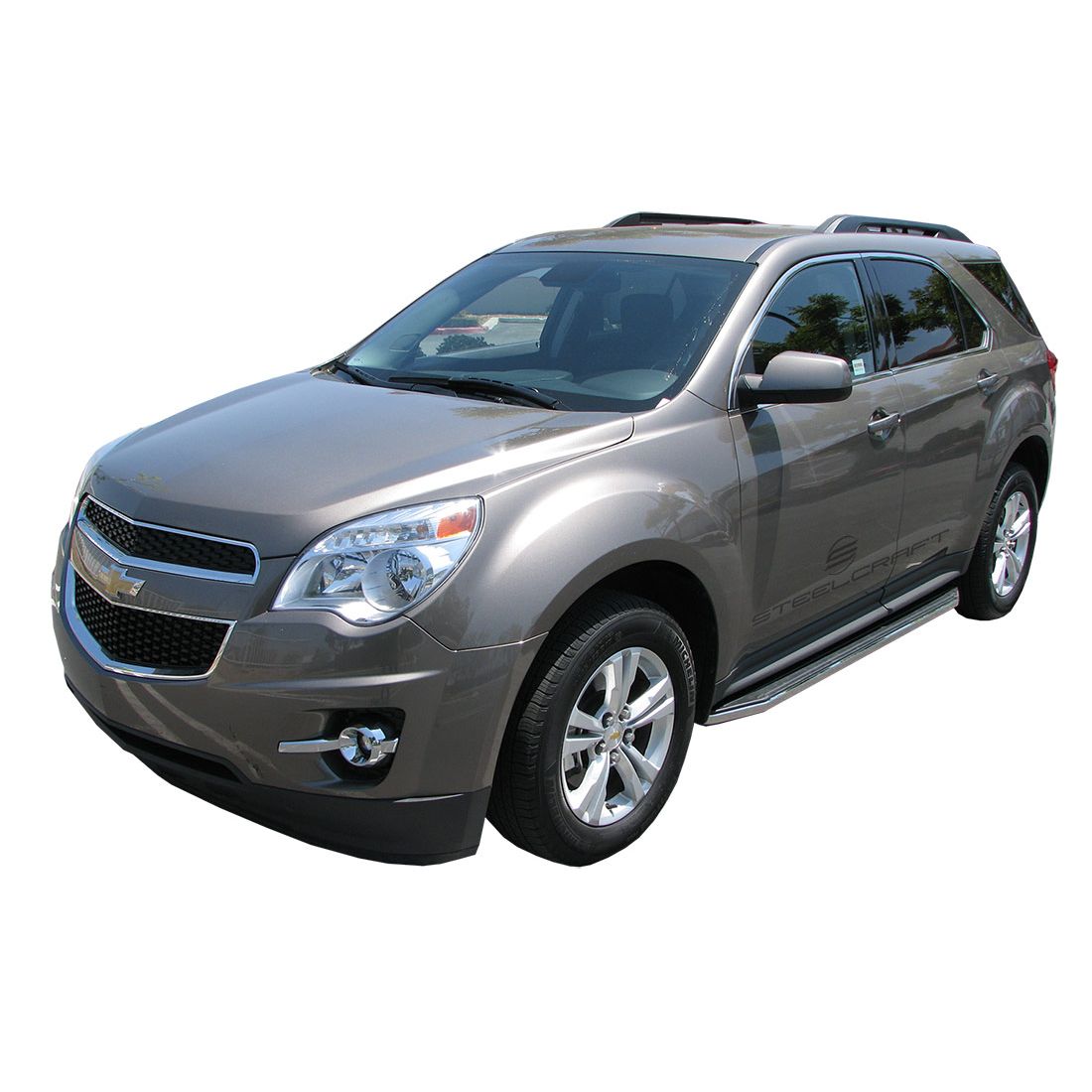 Steelcraft - STX100 Running Boards - Black/Stainless Trim - 104000