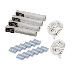 DEI 10587 Protect-A-Boot and Wire Kit Silver 4 Cylinder 010587