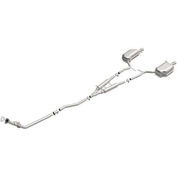 BRExhaust 2002-2003 Audi A4 Quattro 1.8L Direct-Fit Replacement Exhaust System