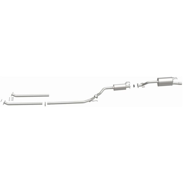 BRExhaust 2006-2011 Honda Civic 1.8L Direct-Fit Replacement Exhaust System