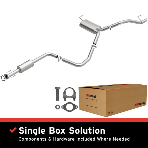 BRExhaust 2011-2015 Chevrolet Cruze Direct-Fit Replacement Exhaust System