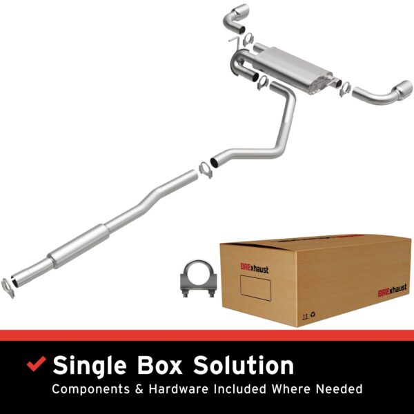 BRExhaust 2014-2022 Jeep Cherokee 3.2L Direct-Fit Replacement Exhaust System