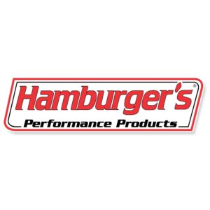 HAMBURGER'S PERFORMANCE PRODUCTS CONTINGENCY DECAL; VINYL; 10.50 IN. X 3.375 IN. (ONE DECAL)