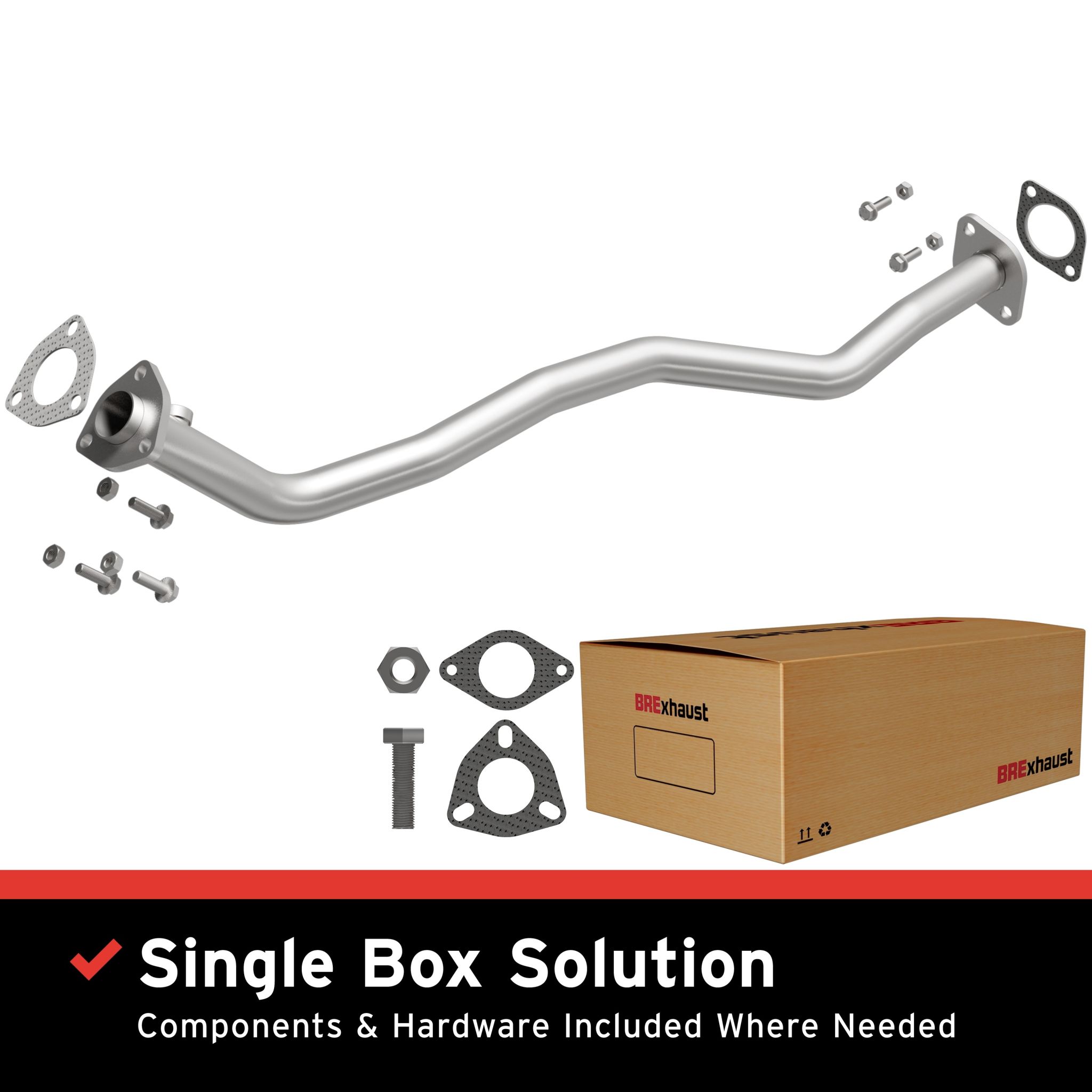 BRExhaust 1999-2000 Nissan Direct-Fit Front Pipe Kit