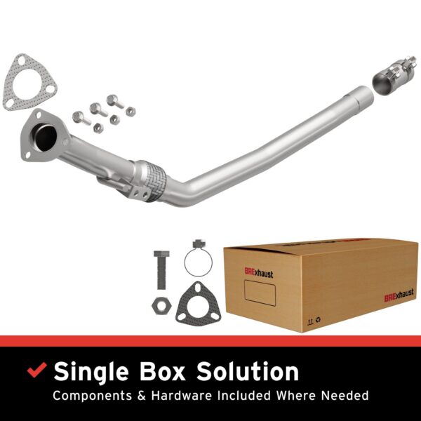 BRExhaust 2004-2005 Audi A4 Quattro 1.8L Direct-Fit Front Pipe Kit