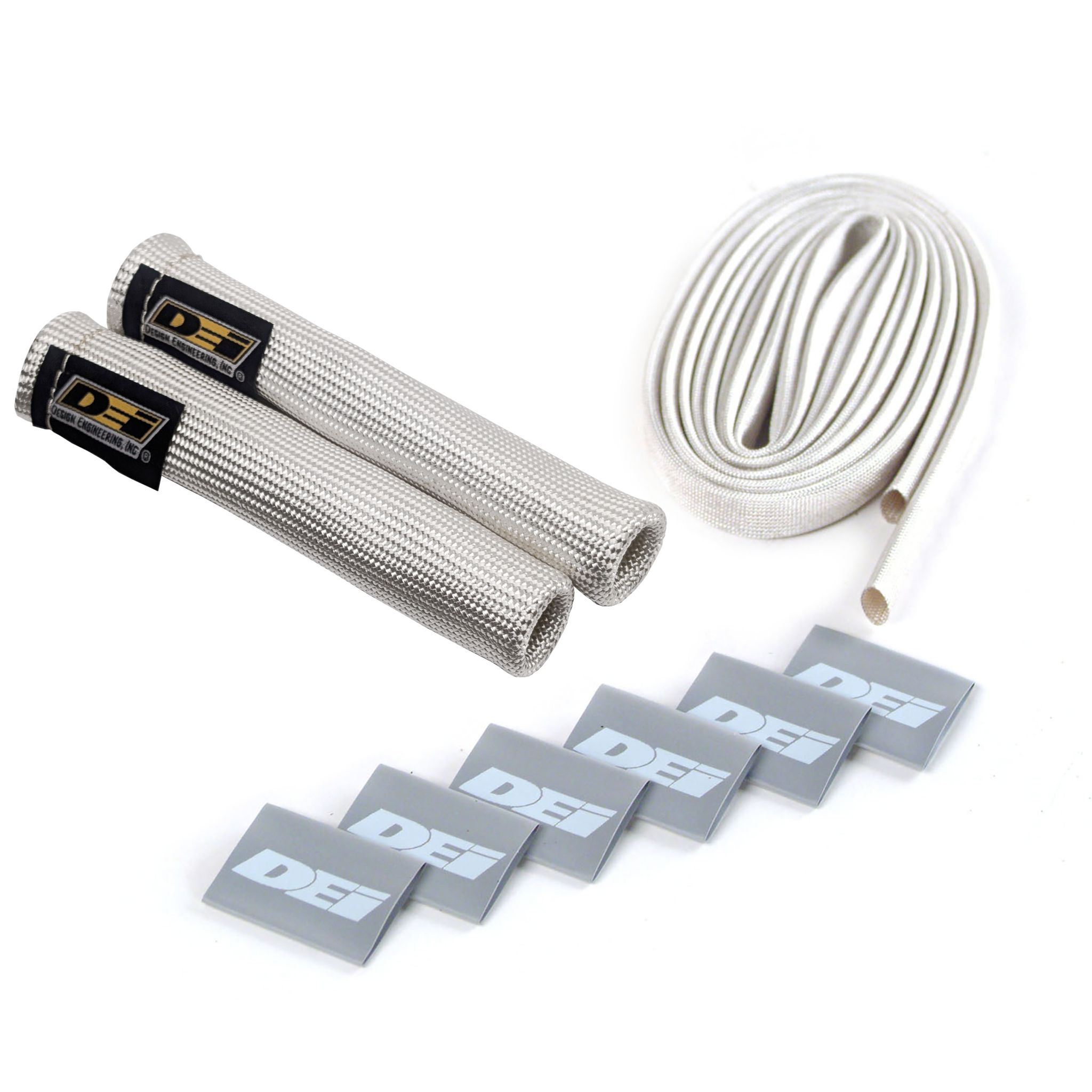 DEI 10701 Protect-A-Boot and Wire Kit Silver 2 Cylinder 010701