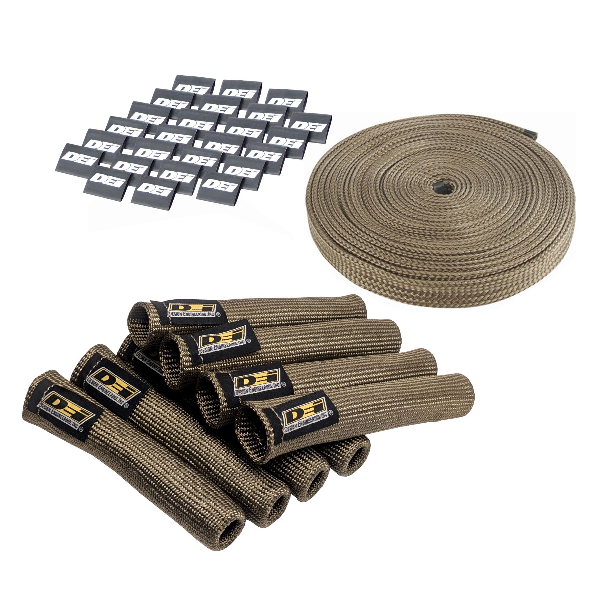 DEI 10705 Titanium Protect-A-Boot and Wire Kit 8 Cylinder 010705