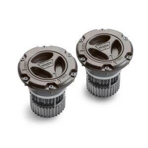 INTERNAL MOUNT LOCKING HUBS SUPER DUTY 35 SPLINE GRAY