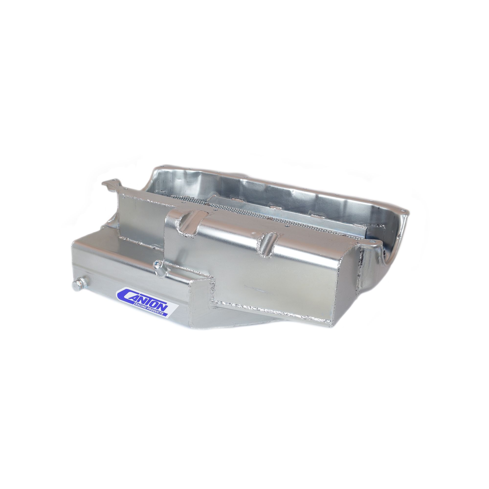 Canton 11-186 Oil Pan Small Block Chevy Open Chassis Pro 16" Long 85 & Earlier