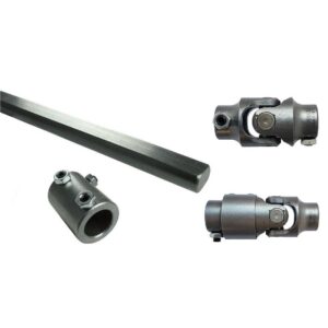 Steering U-Joint Kit 1"-48 at column and 3/4"-36 at rack.