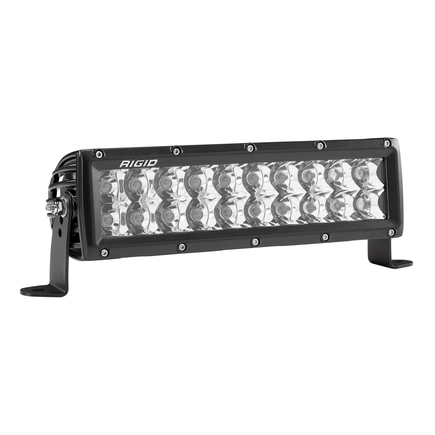 RIGID E-Series PRO LED Light, Spot Optic, 10 Inch, Black Housing