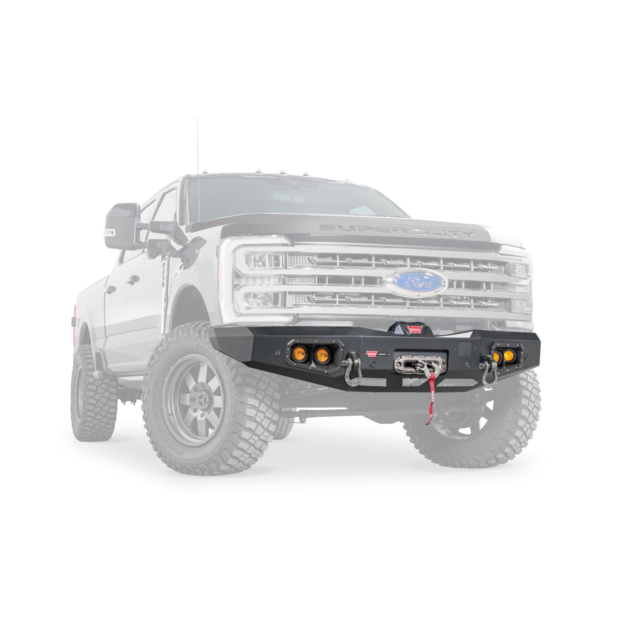 ASCENT BUMPER WITHOUT GUARD FORD SUPER DUTY