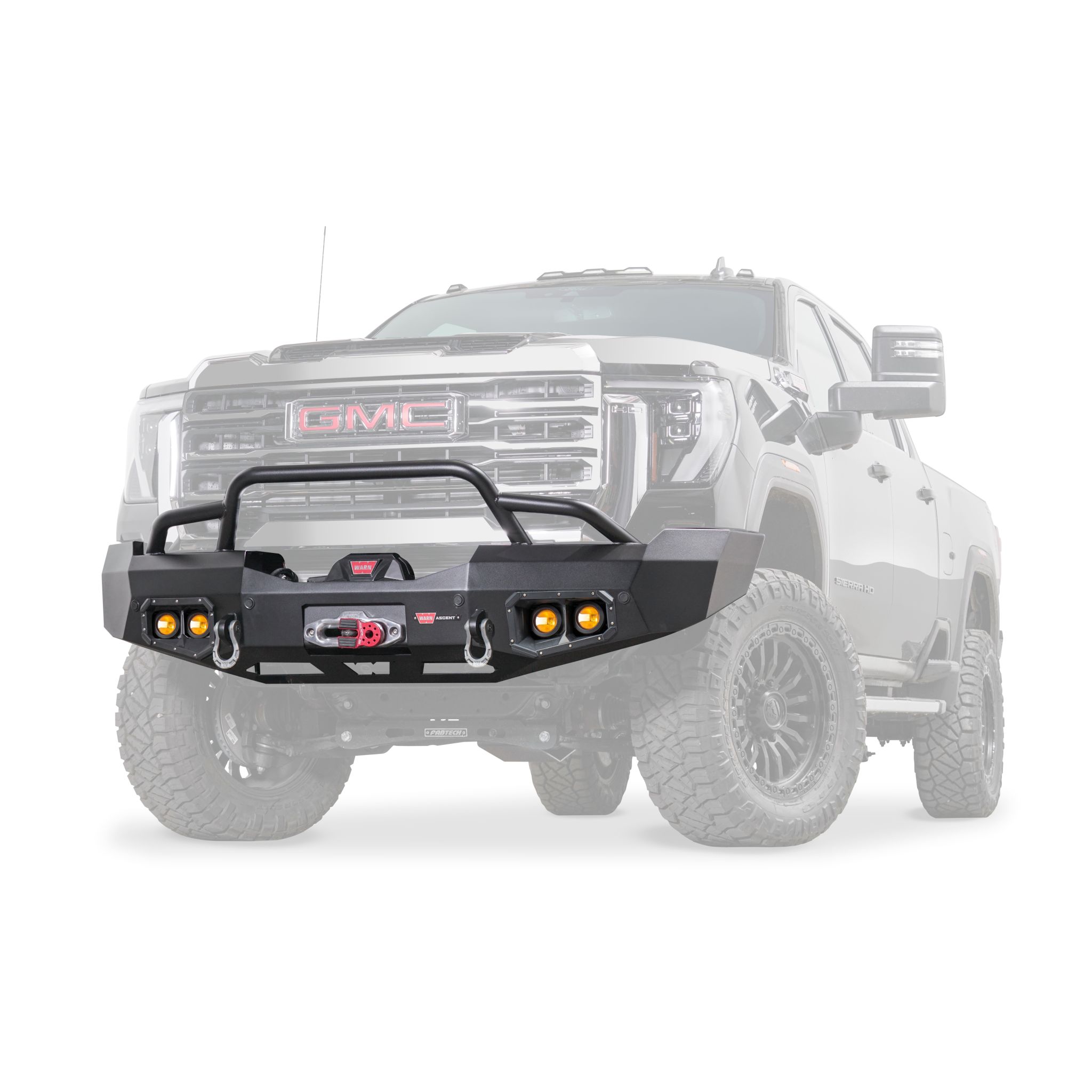ASCENT BUMPER WITH PRERUNNER GUARD GMC SIERRA HD