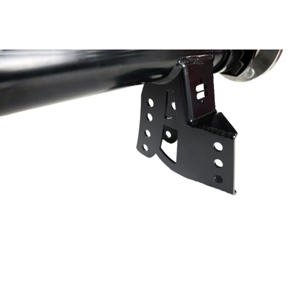 Ford 9" housing and axles, satin black, narrowed width (57.25"), 64-72 A-Body.