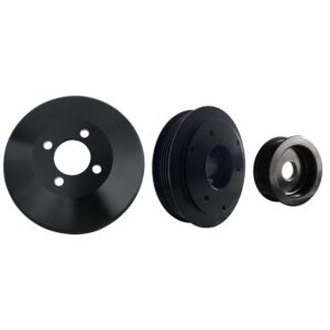 Ford 4.6L Mustang GT ('99-04) Pulley Kit - Black