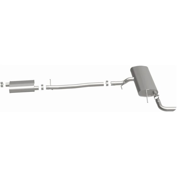 BRExhaust Stainless Steel Direct-Fit Replacement Exhaust System 116-0020