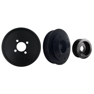 Ford 4.6L Mustang GT (2001 - 2004) & Mustang Cobra (2004) Pulley Kit - Black