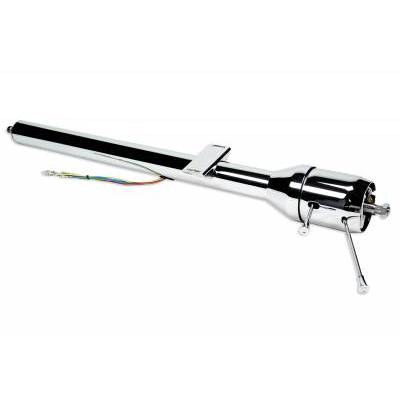 1966-77 Ford Bronco IDIDIT Silver Powder Coated Column