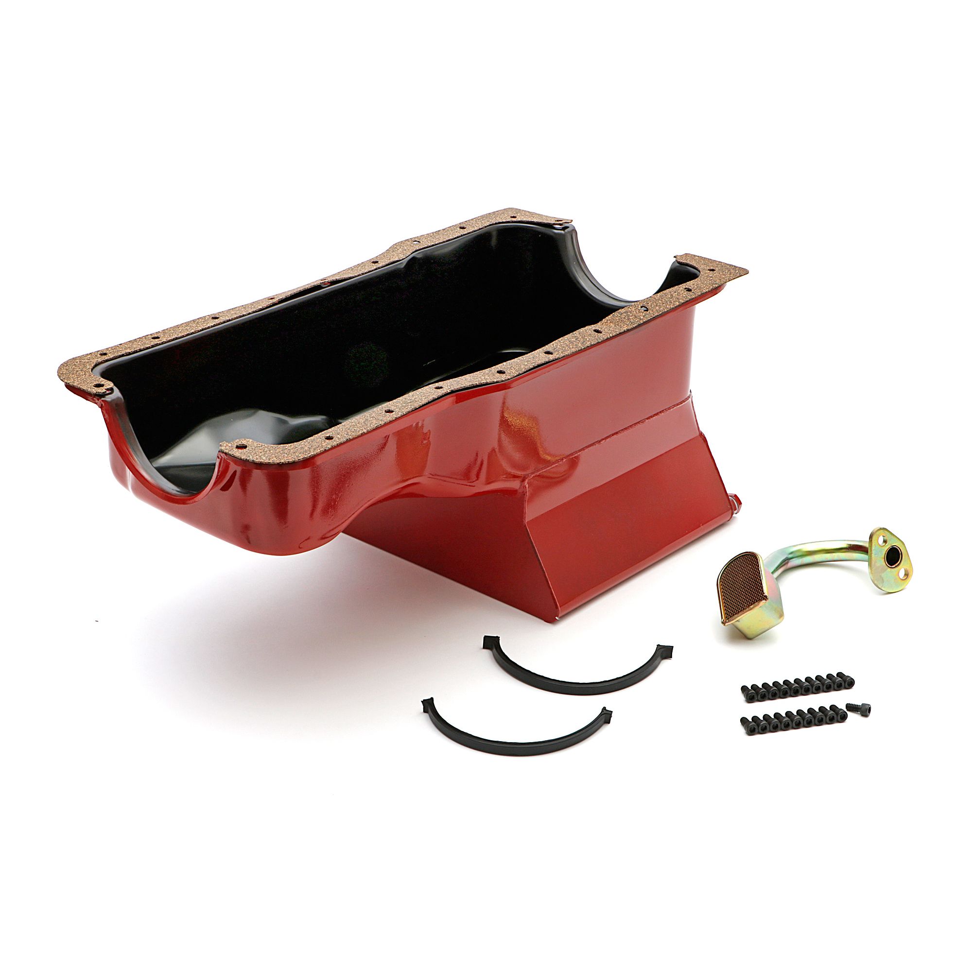 HAMBURGER'S PERFORMANCE PRODUCTS SB FORD OIL PAN STREET/STRIP 1965-1987 260-289-302 7QT FRONT SUMP