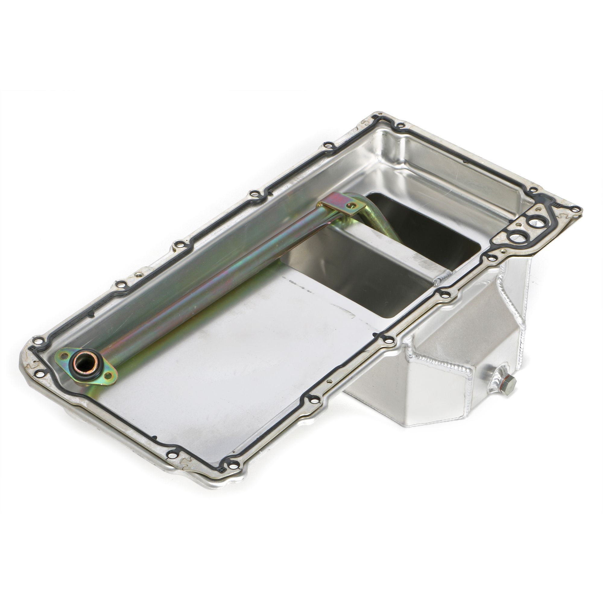 HAMBURGER'S PERFORMANCE PRODUCTS FABRICATED ALUMINUM OIL PAN; GM LS ENGINE