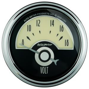2-1/16 in. VOLTMETER, 8-18V, CRUISER AD