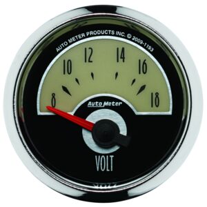 2-1/16 in. VOLTMETER, 8-18V, CRUISER