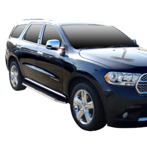 Steelcraft - STX100 Running Boards - Black/Stainless Trim - 121120