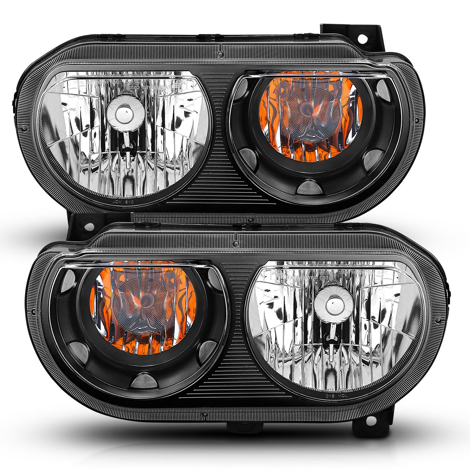 ANZO USA Crystal Headlights