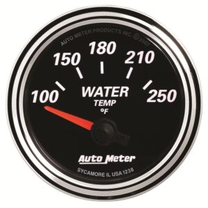 2-1/16 in. WATER TEMPERATURE, 100-250 Fahrenheit, DESIGNER BLACK II