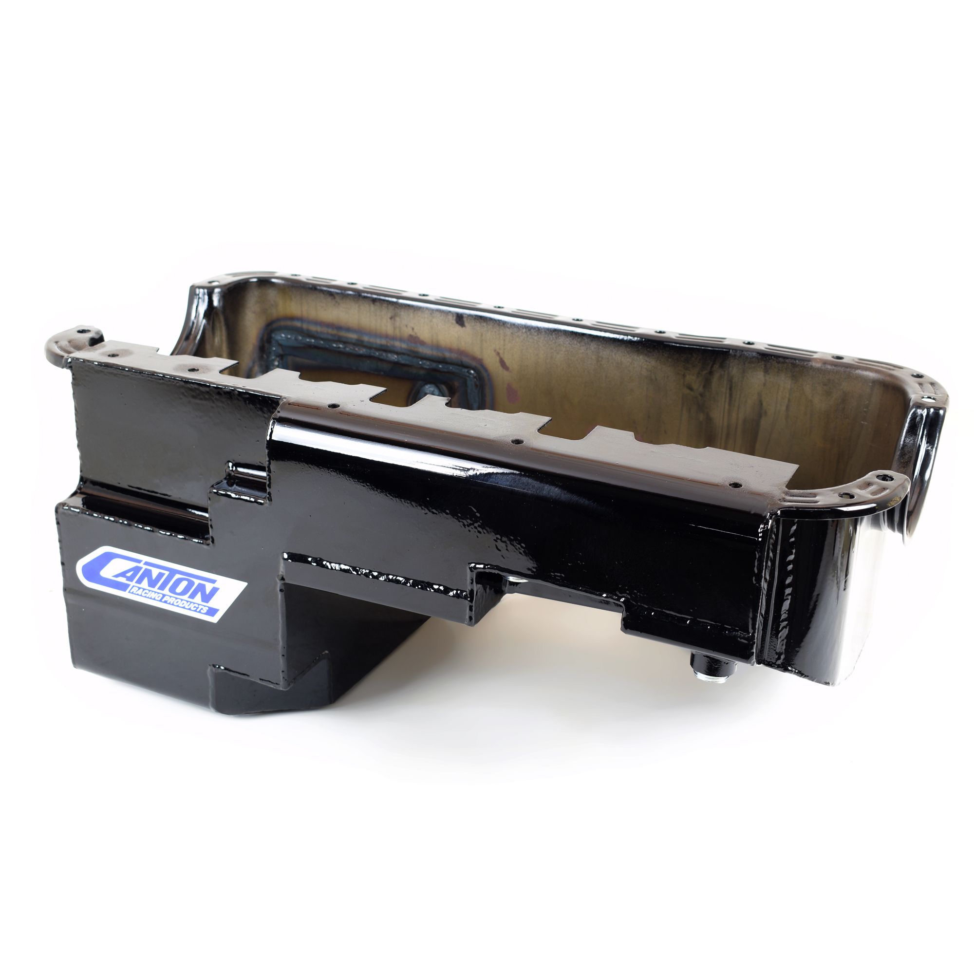 Canton 13-622BLK Ford 289-302 Fox Body Drag Race Rear Sump Pro Power Oil Pan